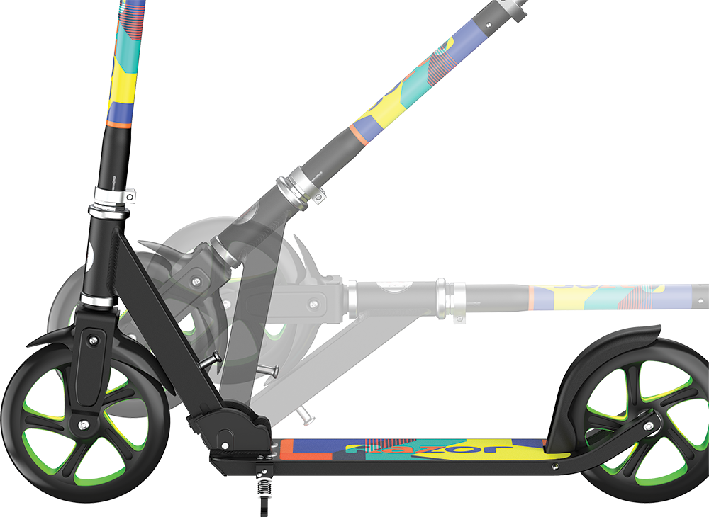 Sparkcykel Razor A5 Lux Grön