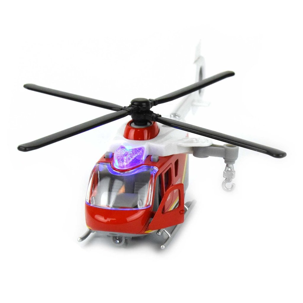 Helikopter med ljus och ljud - 6 varianter