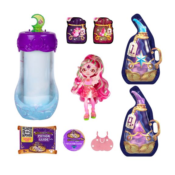 Magic Mixies Skimrande Pixling-dockan Faye