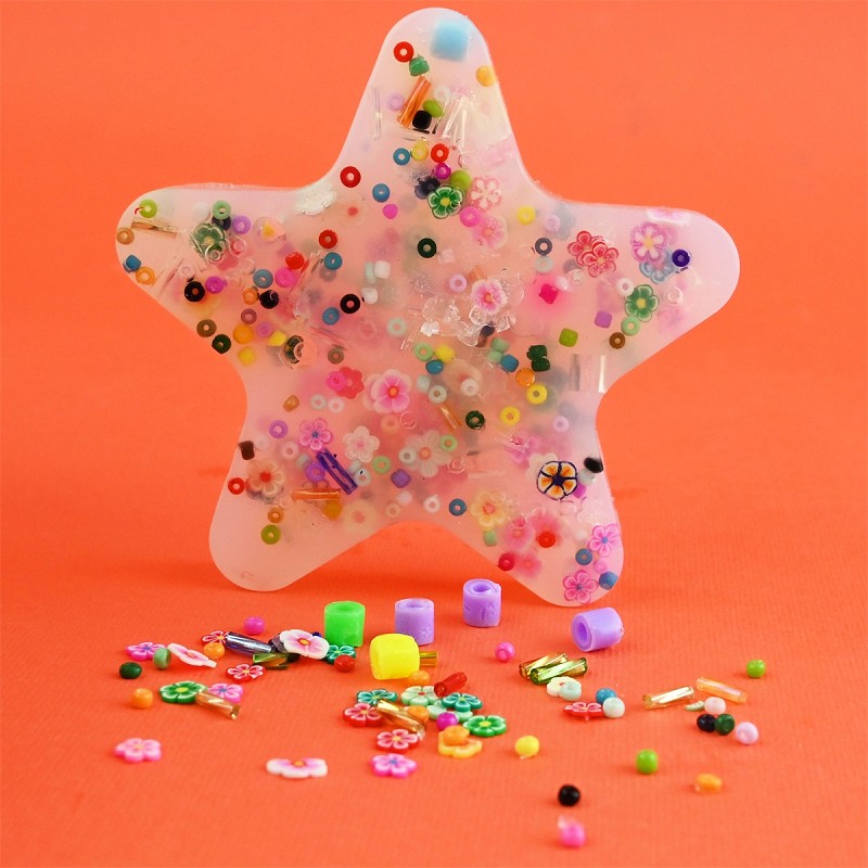 Bead Pops Stjärna – Sensorisk klämkula
