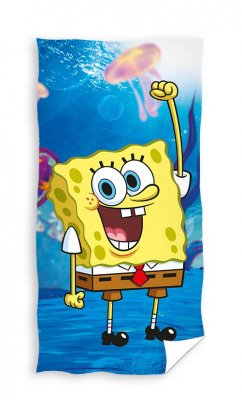 Svampbob Fyrkant Handduk 70x140cm