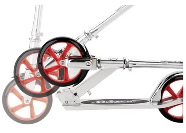 Sparkcykel Razor A5 Lux Silver