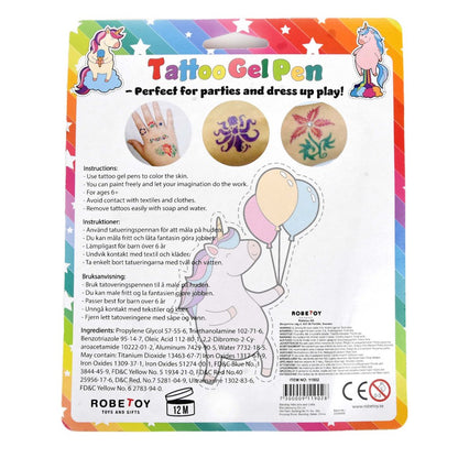 Tatueringspenna – 6-pack