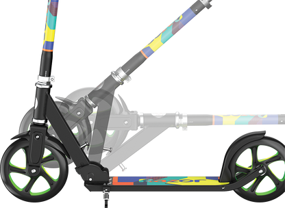 Sparkcykel Razor A5 Lux Grön
