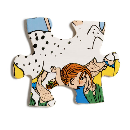 Pippi träpussel, 20 bitar