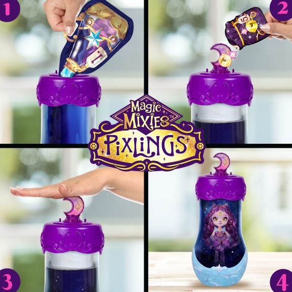Magic Mixies Skimrande Pixling-dockan Catlyn