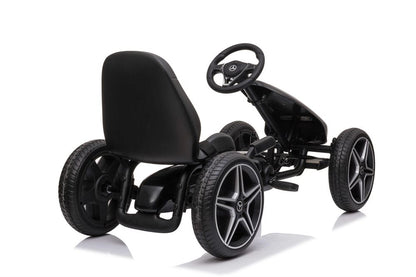 Trampbil Mercedes Benz gokart svart