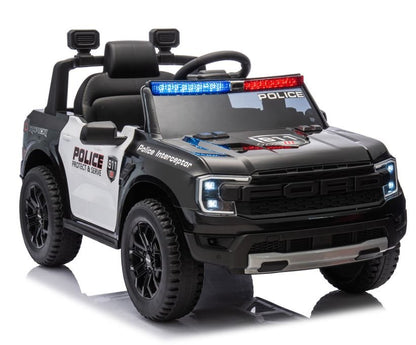 Elbil barn Ford Ranger Polis med Lädersäten