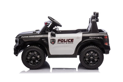 Elbil barn Ford Ranger Polis med Lädersäten