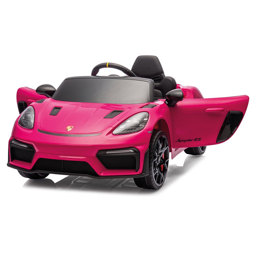 Elbil barn Porsche Spyder 718 RS Rosa