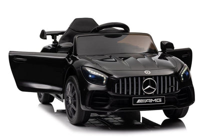 Elbil barn Mercedes Benz GTR 2x12V Svart