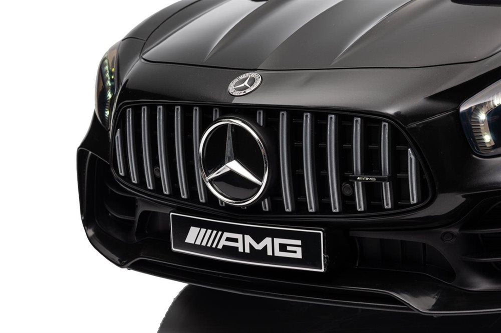 Elbil barn Mercedes Benz GTR 2x12V Svart