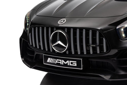 Elbil barn Mercedes Benz GTR 2x12V Svart