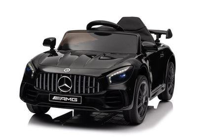 Elbil barn Mercedes Benz GTR 2x12V Svart