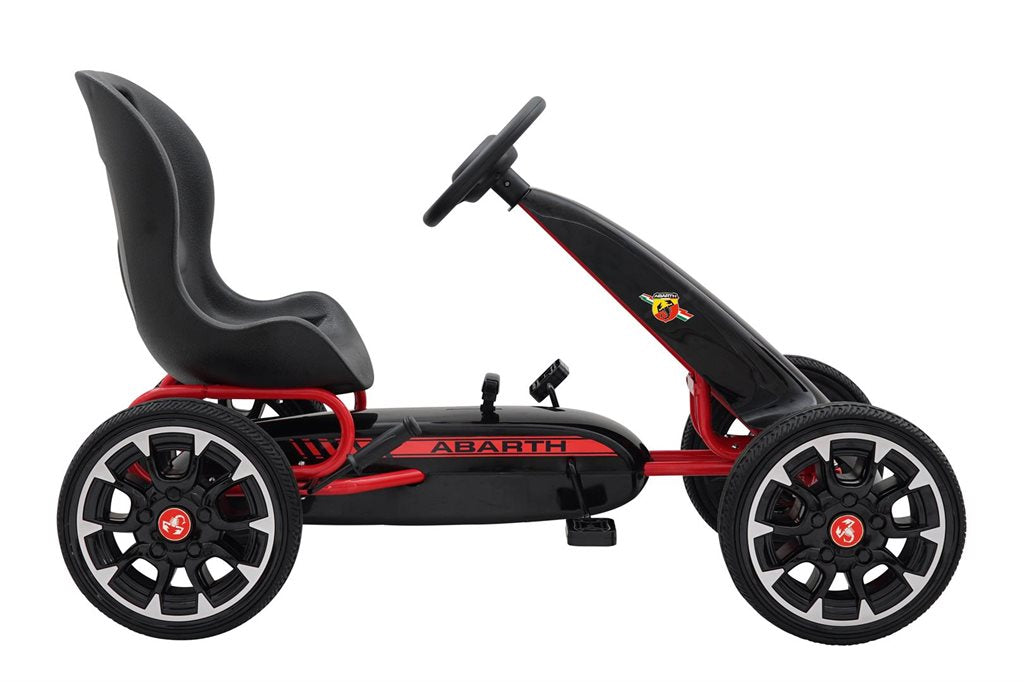 Trampbil Abarth gokart svart