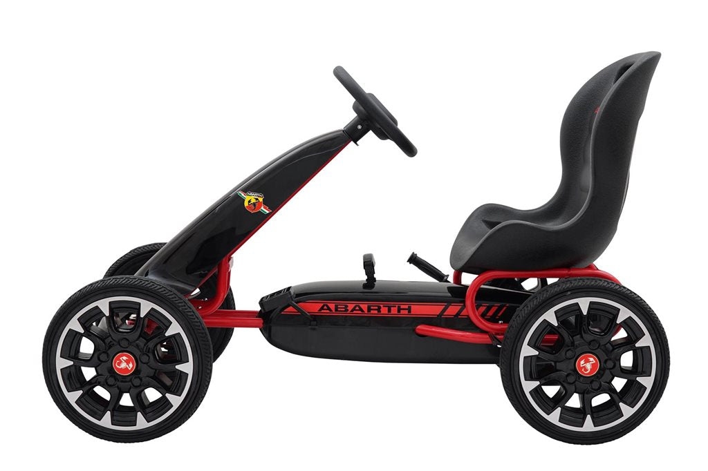 Trampbil Abarth gokart svart