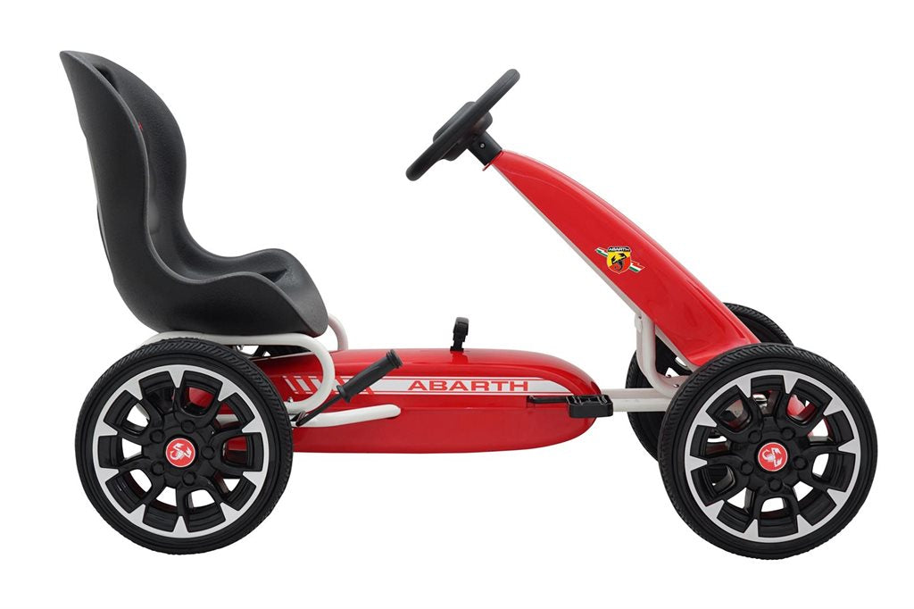 Trampbil Abarth gokart röd