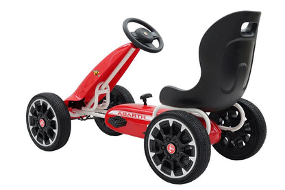 Trampbil Abarth gokart röd
