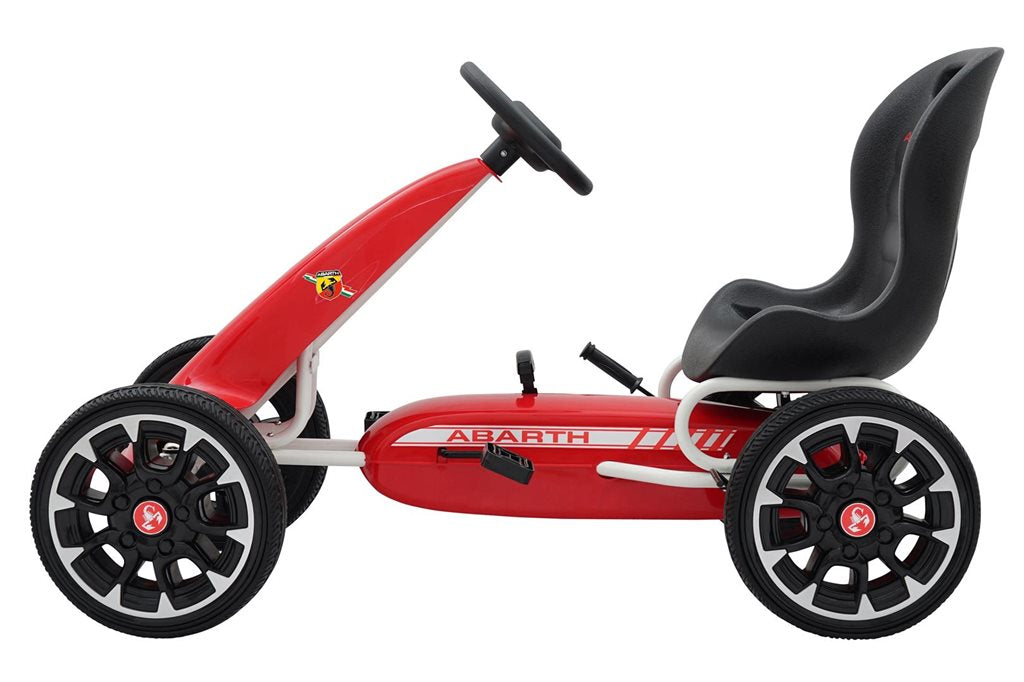 Trampbil Abarth gokart röd