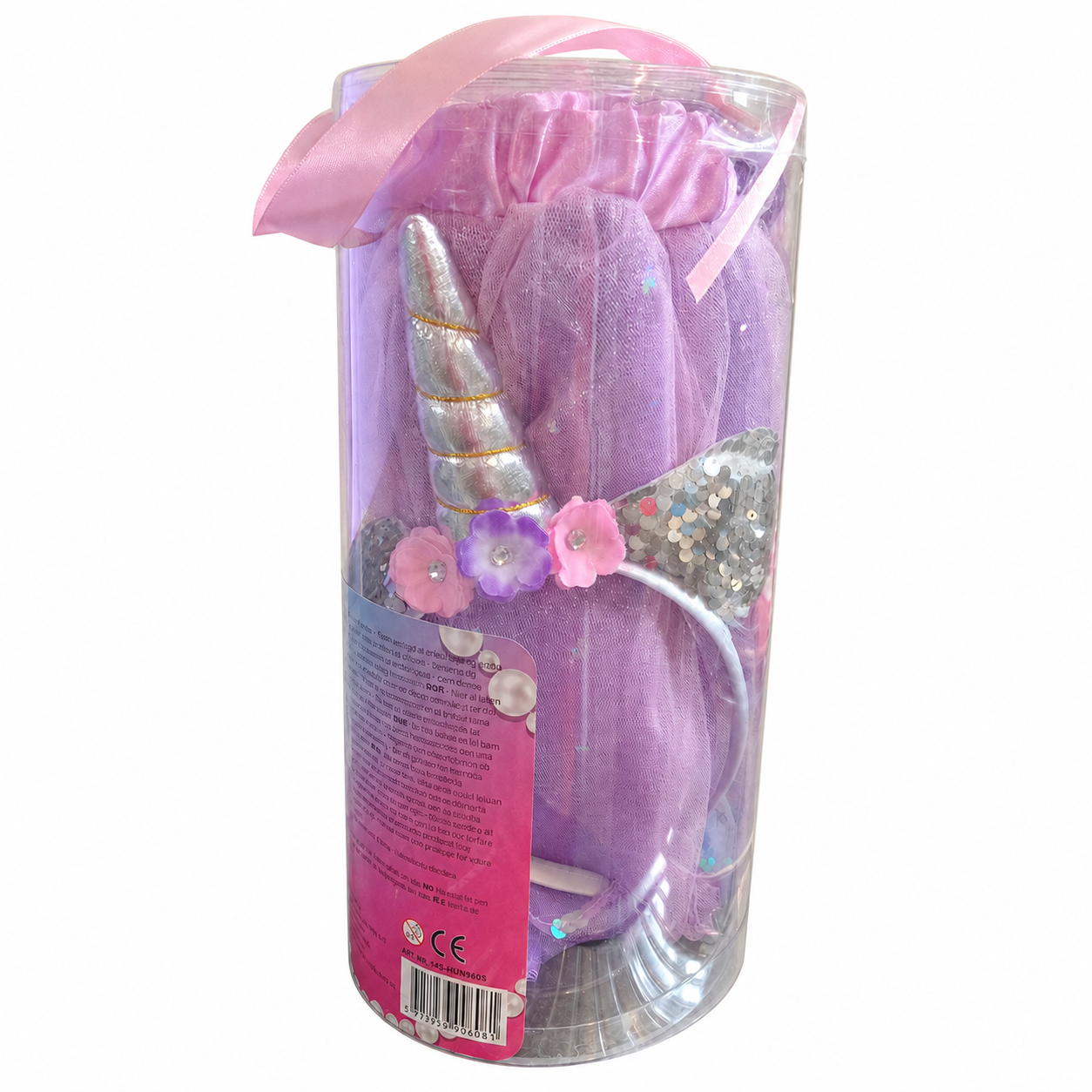 Lila All Dressed Up Tyllkjol med Tillbehör - Pretty Princess Sparkle Tutu Set
