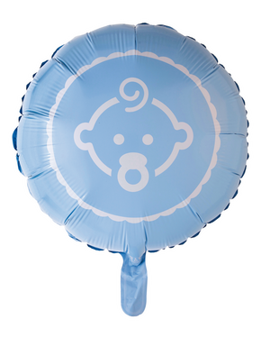 Folieballong Baby, Blue, 46 cm