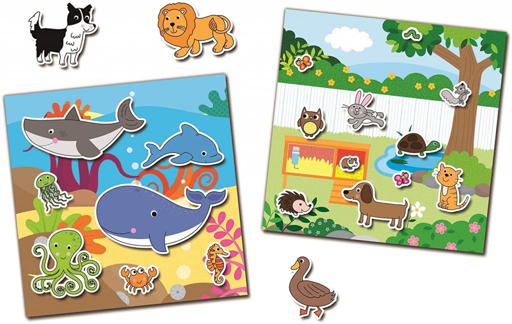 Stickerbok Djur