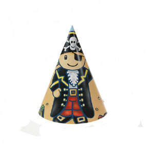 Partyhattar i pirattema