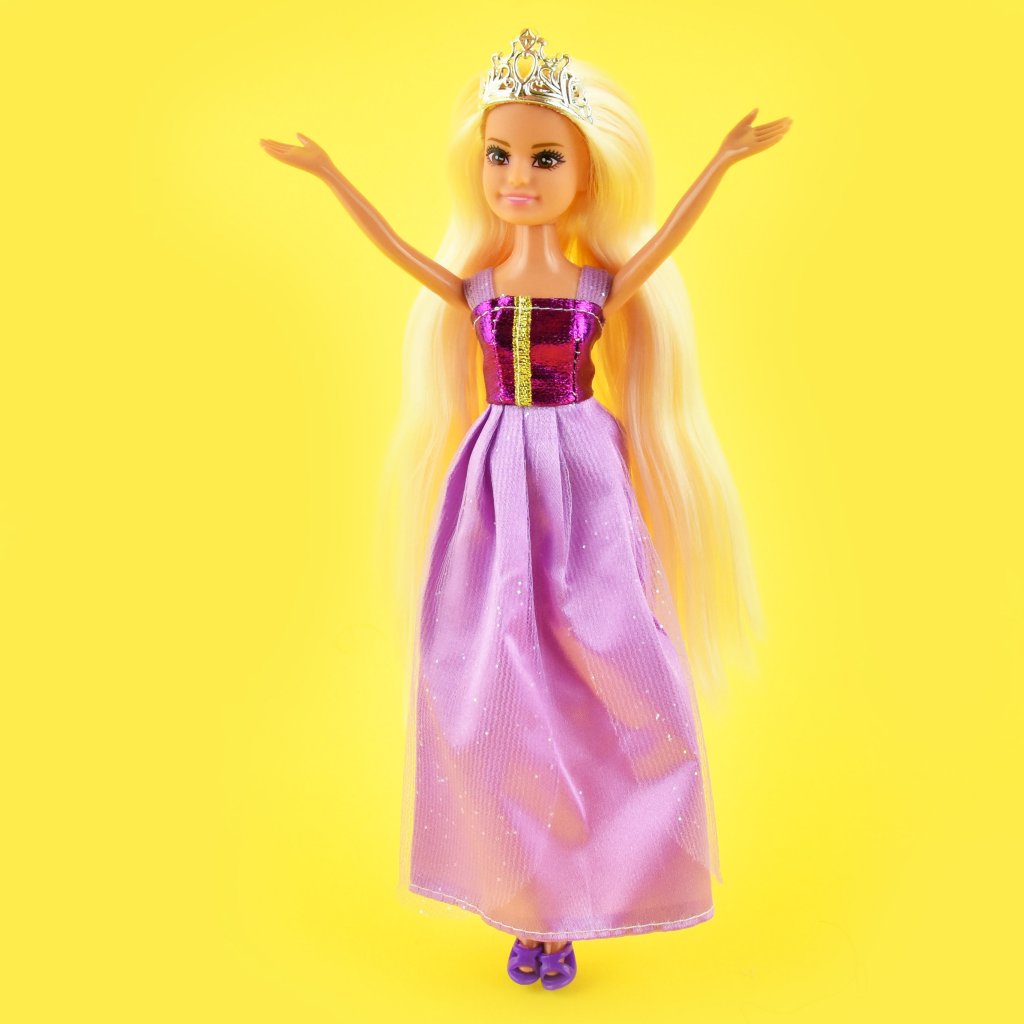 Prinsessa med tiara - Docka