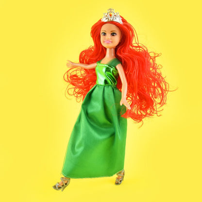 Prinsessa med tiara - Docka