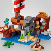 LEGO  Minecraft Piratskeppsäventyr