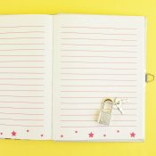 Dagbok med Lås – Unicorn