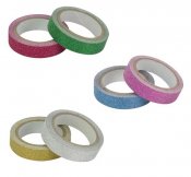 Washi Tape glitter, 2-pack