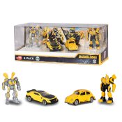 Transformers Bumblebee M6 4-pack 1:64 figur och robot
