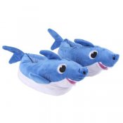 Baby Shark Inomhus tofflor 3D blå