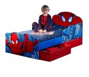 Spiderman säng med förvaring