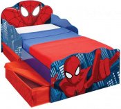 Spiderman säng med förvaring