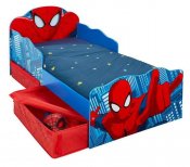 Spiderman säng med förvaring