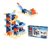 BILBANA BYGGKLOSSAR M KATAPULT 38PCS