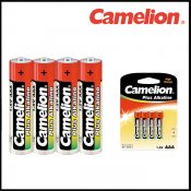 camelion aaa batteri alkaliska