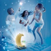 Catching Stars Spel Med Lampa Stjärnor, Vit/Blå