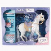 Leksakshäst med tillbehör, Saddle Stars