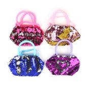 Handväska med paljetter