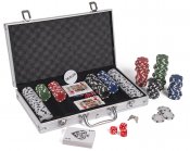 Poker Premium aluminiumväska med tillbehör