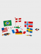 Plus-Plus Learn to Build Flags of the World 700 bitar