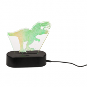 3D Dinosaurie Lampa