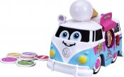 Glassbuss Volkswagen med ljus och ljud