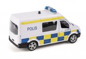 Svensk Polisbil van med ljus & ljud, Pullback