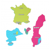 Geo Puzzle Europa