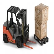 Gaffeltruck med pall & lastlådor