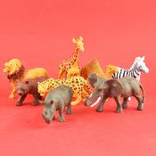 Set med vilda djur - 8 st